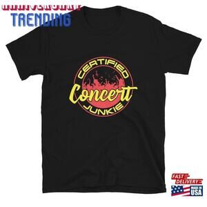 Music Concert Shirt Festival Gift Classic Unisex